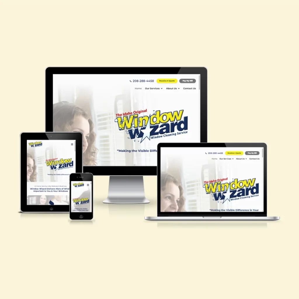 Website for Window Cleaning Services